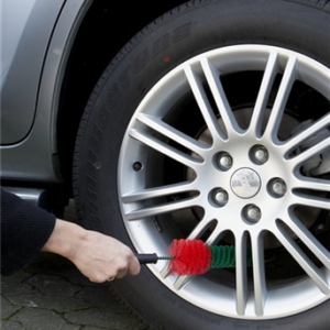 Brosse à jante rigide, Ø65 mm, 325 mm, Dur, Noir, Vikan